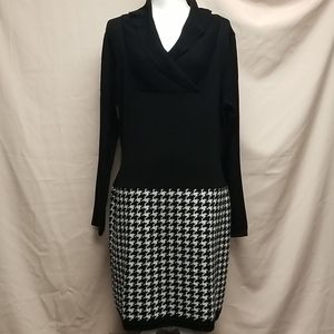 Venus XL Printed Sweater Dress